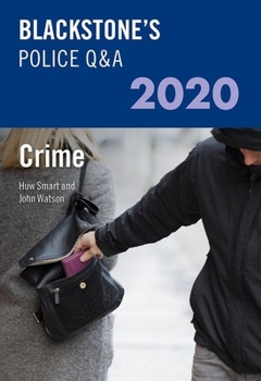 Paperback Blackstone's Police Q&A 2020 Volume 1: Crime Book