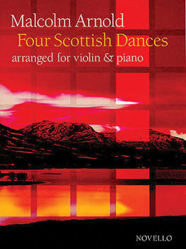 Paperback 4 Scottish Dances Op. 59: for Violin and Piano Book