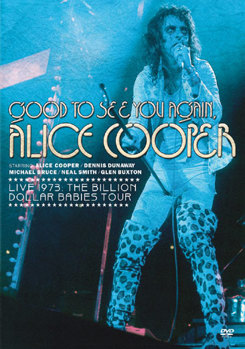 DVD Alice Cooper: Good to See You Again - Live 1973 The Billion Dollar Babies Tour Book