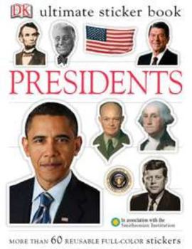 Paperback Ultimate Sticker Book: Presidents Book
