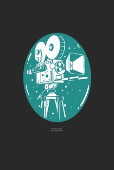 Retro Theater Vintage Kamera: FOTOGRAFEN UND KAMMERMANN NOTIZBUCH 6x9 (A5) 120 Seiten kariert! für Filmer & Kameramänner Fotografie,Theater, Liebhaber ... | Wochenplaner | Organiser | (German Edition)