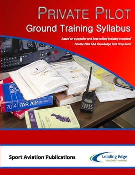 Paperback Private Pilot Ground Training Syllabus Book