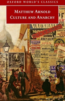 Paperback Culture and Anarchy (Oxford World's Classics) Book