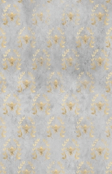 Dot Grid Journal Notebook: Grey Distressed Golden Bee Honeycomb | Bullet Planner Book | Dotted Grid | 5.5 X 8.5" 120 Pg | DIY Weekly Spread | Organizer | Habit Tracker| Gift