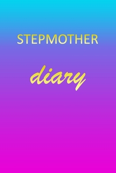 Stepmother: Journal Diary | Personalized First Name Personal Writing | Letter S Blue Purple Pink Gold Effect Cover | Daily Diaries for Journalists & ... Taking | Write about your Life & Interests