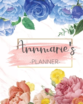 Paperback Annmarie's Planner: Monthly Planner 3 Years January - December 2020-2022 - Monthly View - Calendar Views Floral Cover - Sunday start Book