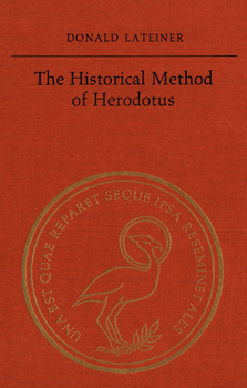 Paperback The Historical Method of Herodotus Book