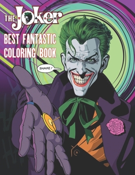 Joker Coloring Book: GREAT Gift for Any Fan of Joker with 70 GIANT PAGES and HIGH QUALITY IMAGES!