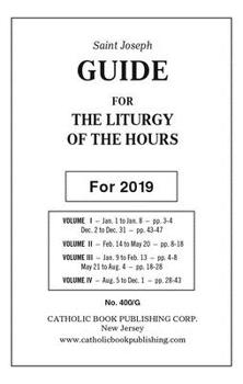 Paperback Saint Joseph Guide for the Liturgy of the Hours: For 2019 Book