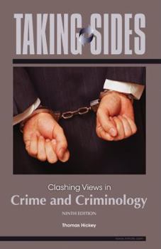 Paperback Taking Sides: Clashing Views in Crime and Criminology Book