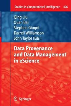 Paperback Data Provenance and Data Management in Escience Book