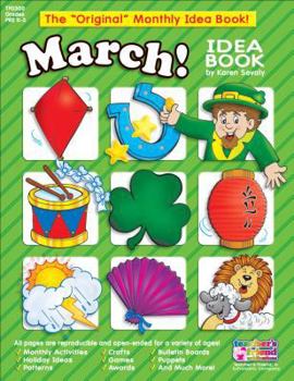 Paperback March Monthly Idea Book