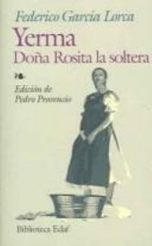 Paperback Yerma. Doña Rosita la soltera (biblioteca edaf) (Spanish Edition) [Spanish] Book