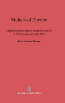 Hardcover The Makers of Europe Book