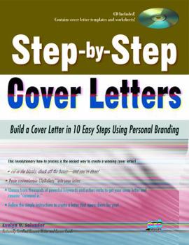 Paperback Step-By-Step Cover Letters Bk W/CD Book
