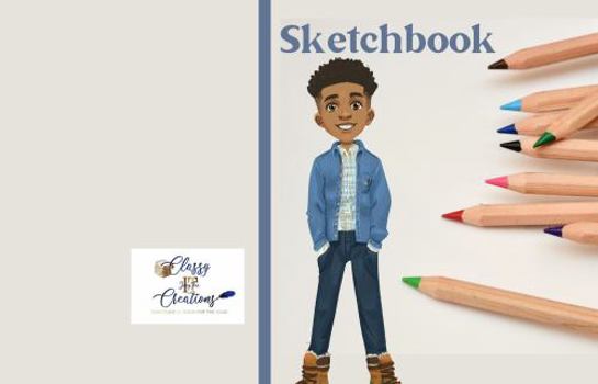 Paperback Sketchbook: for Guys Book