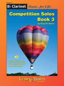 Paperback Competition Solos, Book 3 Clarinet Book