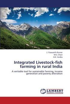 Paperback Integrated Livestock-Fish Farming in Rural India Book
