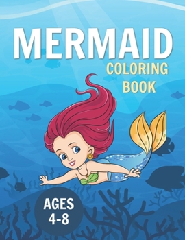 Paperback Mermaid Coloring Book: Mermaid Activity Books for Girls 4-8 Book