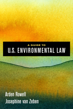 Paperback A Guide to U.S. Environmental Law Book