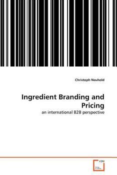 Paperback Ingredient Branding and Pricing Book