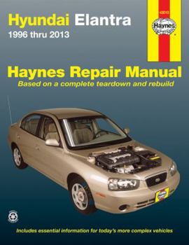 Paperback Hyundai Elantra 1996 Thru 2013 Book