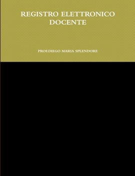 Paperback Registro Elettronico Docente [Italian] Book