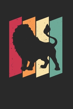 Löwe Notizbuch: Löwe Notizbuch für Liebhaber / Notizheft / Notizblock A5 (6x9in) Dotted Notebook / Punkteraster / 120 gepunktete Seiten (German Edition)