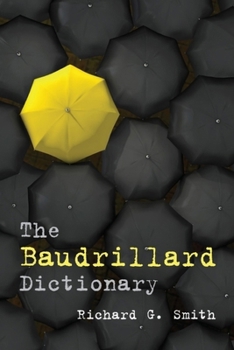 Paperback The Baudrillard Dictionary Book