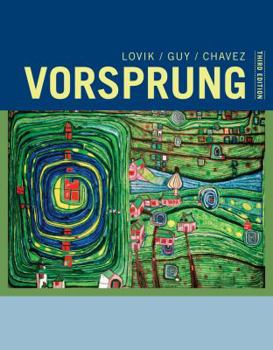 Hardcover Vorsprung: A Communicative Introduction to German Language and Culture Book
