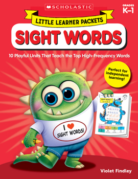 Paperback Little Learner Packets: Sight Words Book