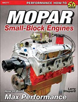 Paperback Mopar Small-Block Engines: How to Build Max Performance Book