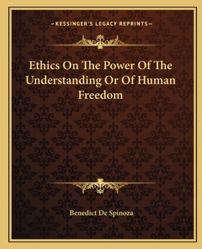 Of The Power Of The Intellect Or Of Human Liberty