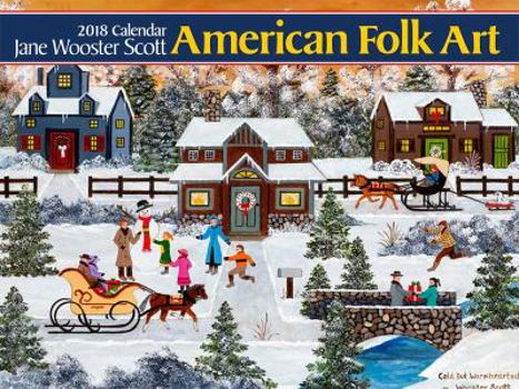 Calendar American Folk Art 2018 Calendar Book