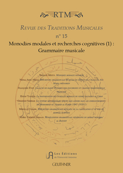 Paperback Monodies Modales Et Recherches Cognitives (1): Grammaire Musicale Book