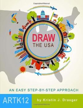 Paperback Draw the USA (Draw the World) Book