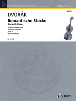 Paperback Romantic Pieces, Op. 75 [Romantische Stucke]: For Violin and Piano Book