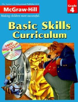 Paperback Basic Skills Curriculum, Grade 4: Making Children More Successful [With CDROM] Book