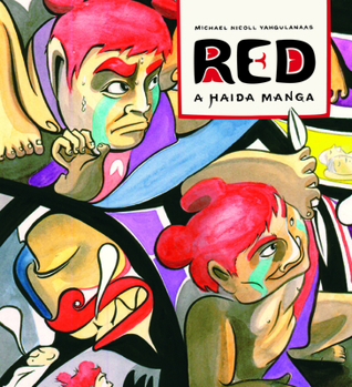 Hardcover Red: A Haida Manga Book