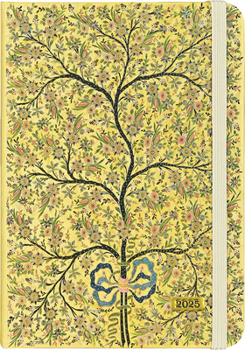 Calendar 2025 Silk Tree of Life Weekly Planner (16 Months, Sept 2024 to Dec 2025) Book