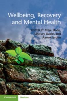 Paperback Wellbeing, Recovery and Mental Health Book