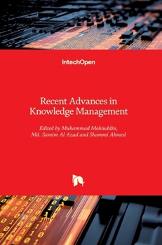 Hardcover Recent Advances in Knowledge Management Book