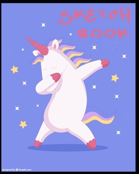 SKETCH BOOK: A Large Notebook With Blank Paper for Drawing, Writing, Painting, Sketching, 100 Pages, 8x10