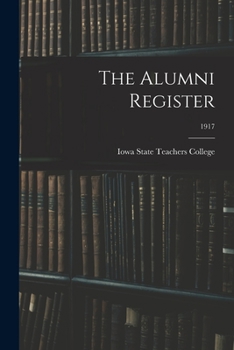 Paperback The Alumni Register; 1917 Book