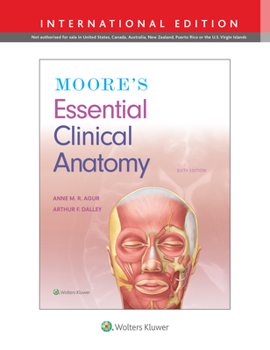 Paperback Moore's Essential Clinical Anatomy Book