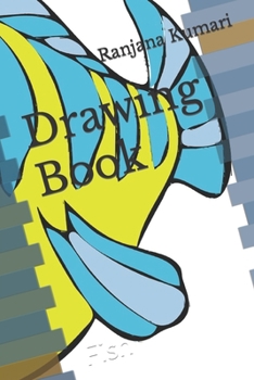 Paperback Drawing Book: Fish Book