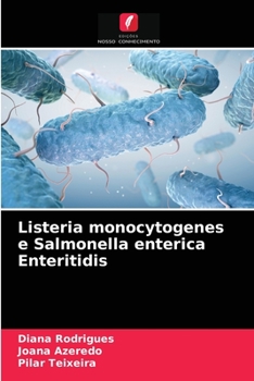 Paperback Listeria monocytogenes e Salmonella enterica Enteritidis [Portuguese] Book