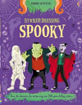 Sticker Dressing Spooky - Book  of the Usborne Sticker Dressing