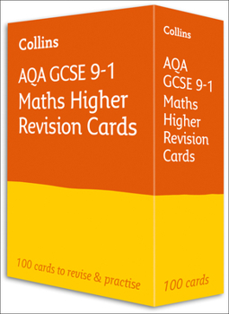 Card Book Collins GCSE 9-1 Revision - New Aqa GCSE 9-1 Maths Higher Revision Flashcards Book