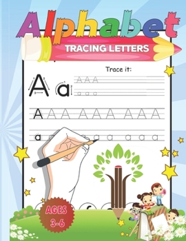 Paperback Tracing Letters Coloring Book